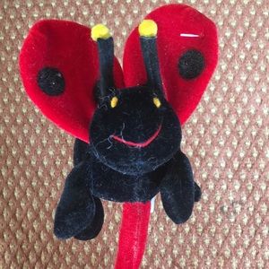 Ladybug plush bendable